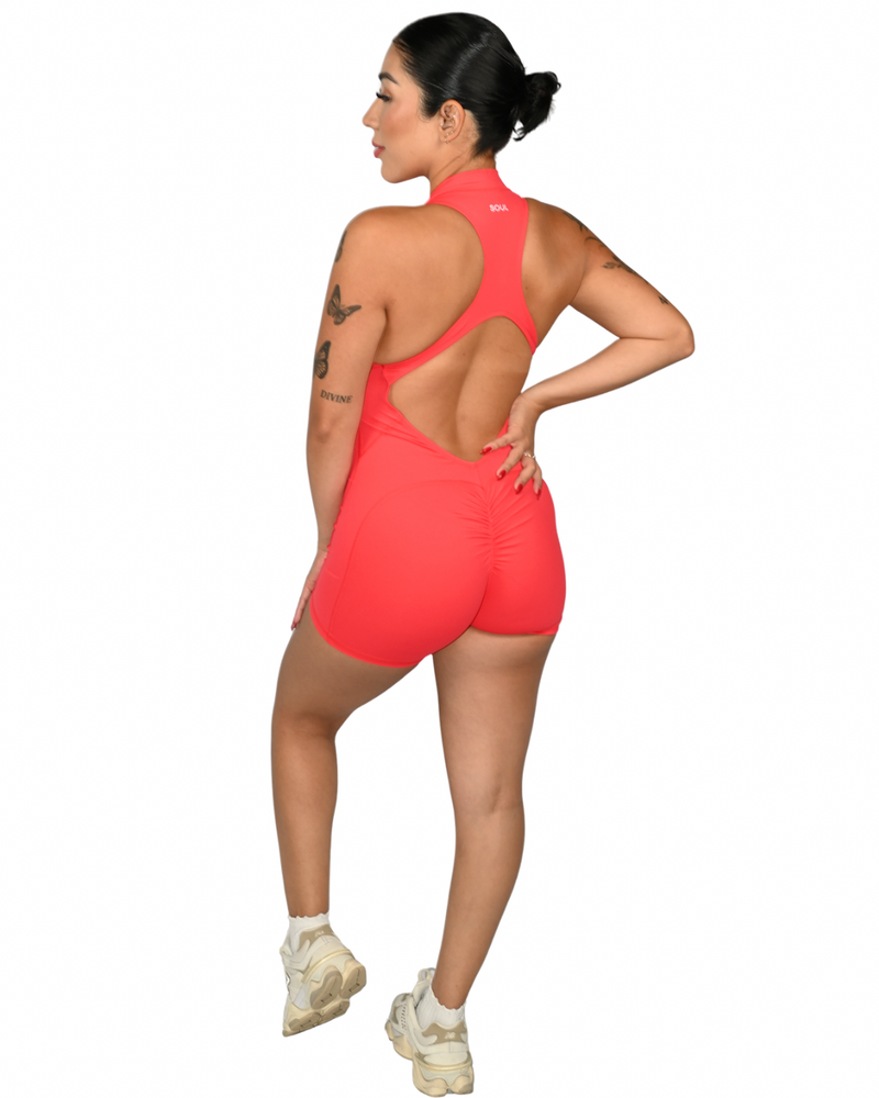 Alignment Zip-Up Romper